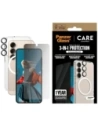 Zestaw ochronny 3w1 etui + szkło prywatyzujące na ekran + szkło na aparat CARE by PanzerGlass Flagship Samsung Galaxy S25