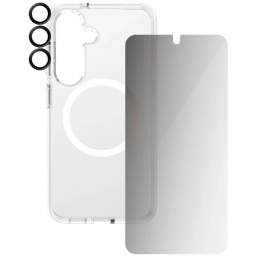 Kup CARE by PanzerGlass Flagship 3-in-1 tok + képernyővédő üveg + kameraüveg készlet Samsung Galaxy S25 - PZG833 - {ean13} - Sklep Home Screen