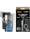Zestaw ochronny 3w1 etui + szkło prywatyzujące na ekran + szkło na aparat CARE by PanzerGlass Flagship Samsung Galaxy S25 Ultra