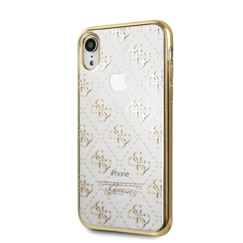 Kup Etui Guess GUHCI61TR4GG Apple iPhone XR aurie/gold 4G Transparent - GUE462GLD - {ean13} - Sklep Home Screen