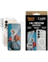CARE de PanzerGlass Husa flagship 3-in-1 + sticlă de ecran + kit de sticlă pentru cameră Samsung Galaxy S25