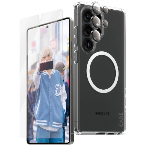 Kup CARE de PanzerGlass Carcasă Flagship 3-in-1 + sticlă de ecran + kit de sticlă pentru cameră Samsung Galaxy S25 Ultra - PZG837 - {ean13} - Sklep Home Screen
