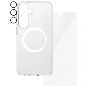 Buy CARE by PanzerGlass Flagship 3-in-1 case + screen glass + camera glass kit Samsung Galaxy S25+ Plus - PZG838 - {ean13} - Home Screen Store Europe