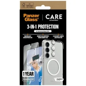 Kup Zestaw ochronny 3w1 etui + szkło na ekran + szkło na aparat CARE by PanzerGlass Flagship Samsung Galaxy S25+ Plus - PZG838 - {ean13} - Sklep Home Screen