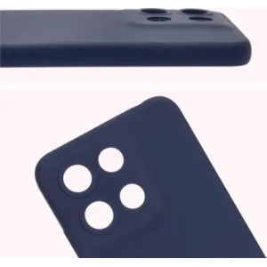 Silikonové pouzdro Bizon Soft Case pro Motorola Moto G15 / G15 Power tmavě modré