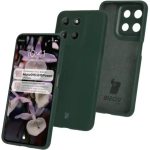 Kup Bizon Soft Case Motorola Moto G15 / G15 Power sötétzöld - BIZ8434 - {ean13} - Sklep Home Screen