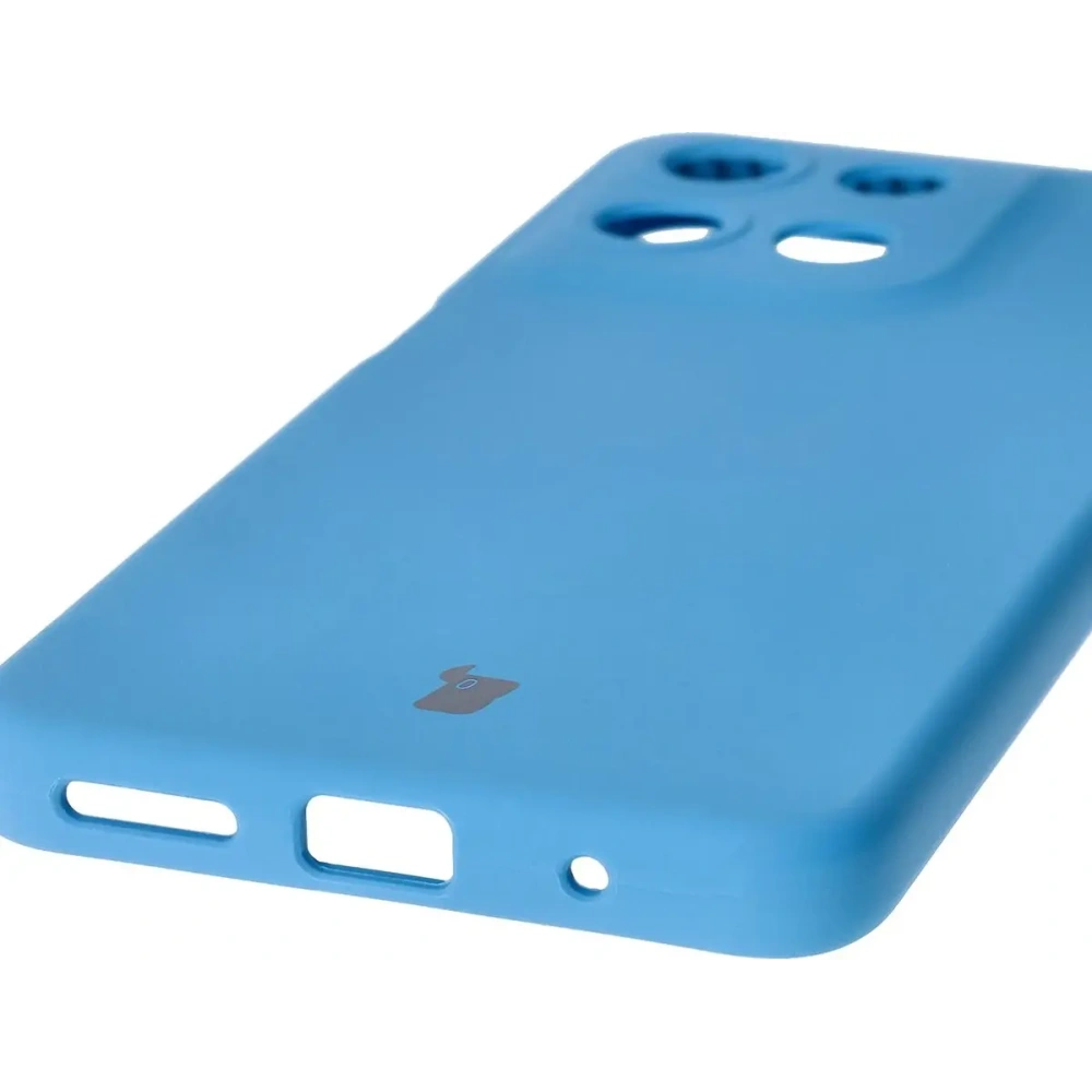 Silikonowe etui Bizon Soft Case do Motorola Moto G15 / G15 Power niebieskie
