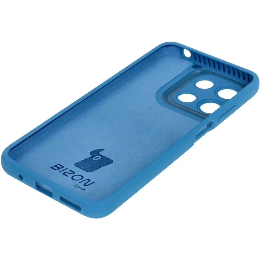 Silikonowe etui Bizon Soft Case do Motorola Moto G15 / G15 Power niebieskie