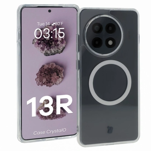 Kup Etui z pierścieniem magnetycznym Bizon Case CrystalO do OnePlus 13R przezroczyste - BIZ8438 - {ean13} - Sklep Home Screen