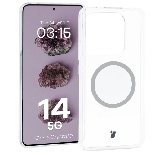 Kup Bizon Case CrystalO Magnetic Xiaomi Redmi Note 14 5G átlátszó - BIZ8439 - {ean13} - Sklep Home Screen