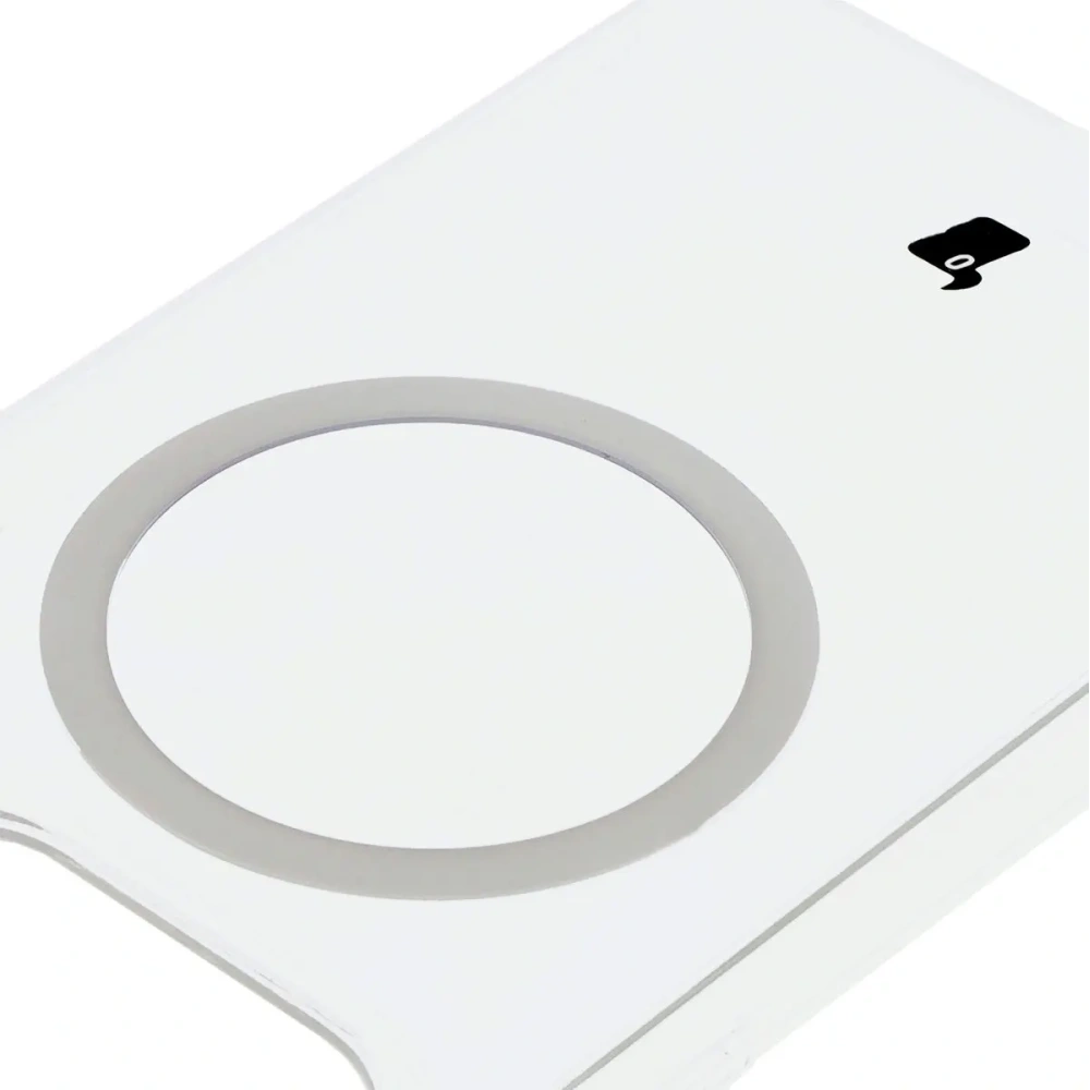 Etui z pierścieniem magnetycznym Bizon Case CrystalO do Xiaomi Redmi Note 14 5G przezroczyste