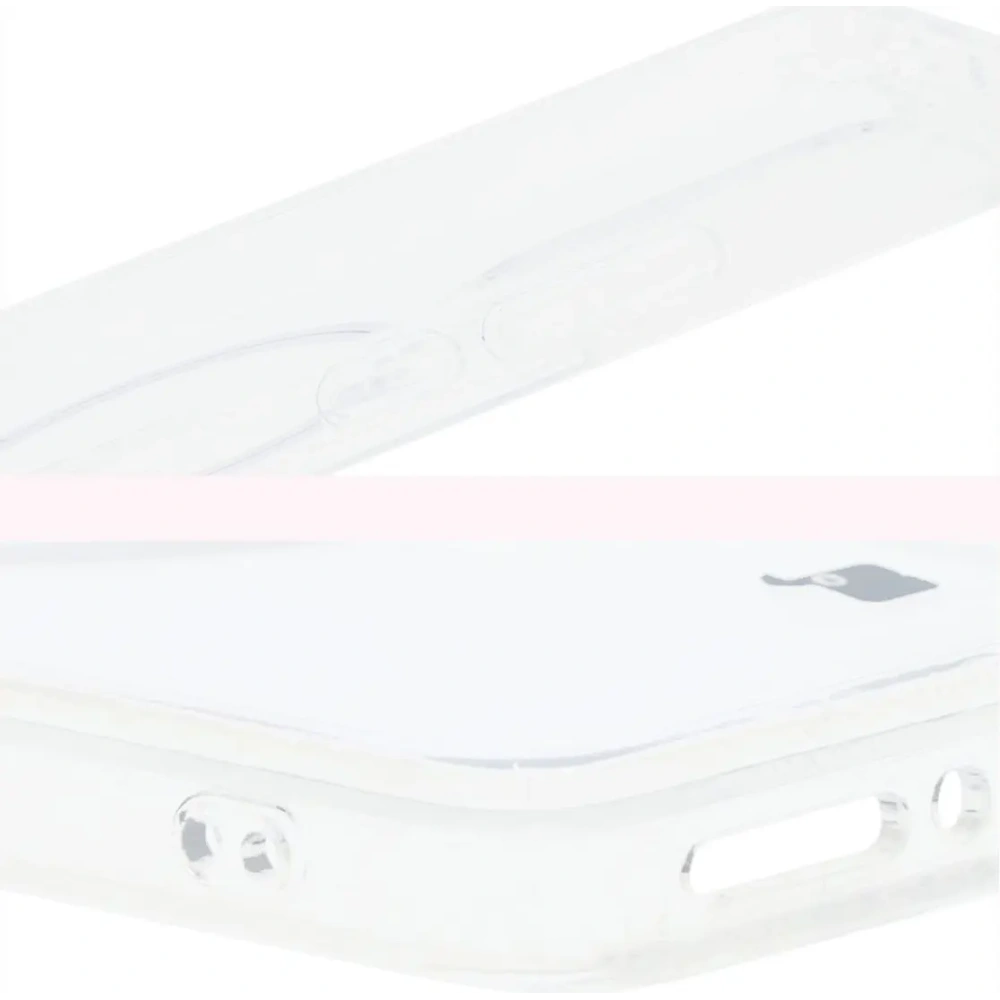 Etui z pierścieniem magnetycznym Bizon Case CrystalO do Xiaomi Redmi Note 14 5G przezroczyste