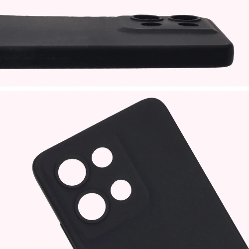Kup Silikonowe etui Bizon Soft Case do Motorola Moto G75 5G czarne - BIZ8444 - {ean13} - Sklep Home Screen