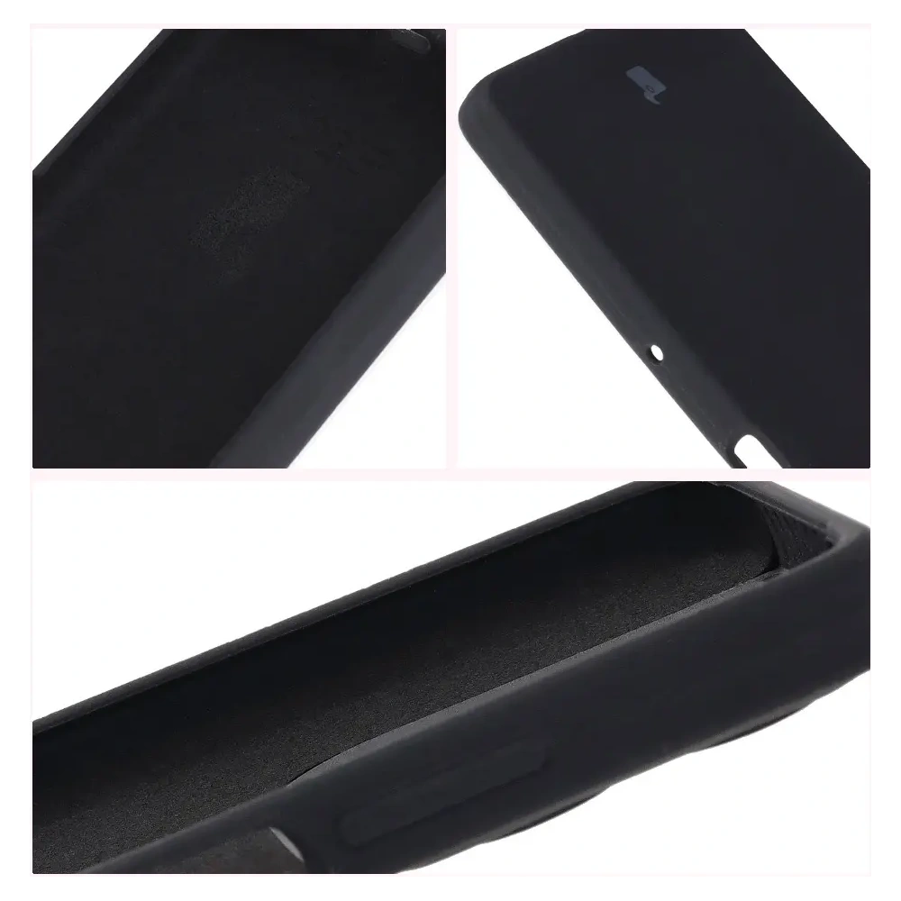 Silikonowe etui Bizon Soft Case do Motorola Moto G75 5G czarne