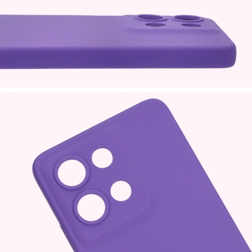 Kup Silikonowe etui Bizon Soft Case do Motorola Moto G75 5G fioletowe - BIZ8445 - {ean13} - Sklep Home Screen