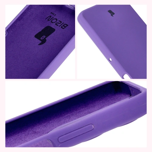 Kup Silikonowe etui Bizon Soft Case do Motorola Moto G75 5G fioletowe - BIZ8445 - {ean13} - Sklep Home Screen