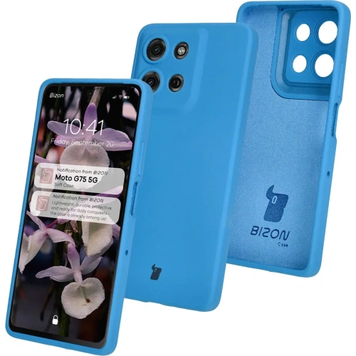 Kup Culoare albastru pentru carcasa moale Bizon Soft pentru Motorola Moto G75 5G - BIZ8446 - {ean13} - Sklep Home Screen