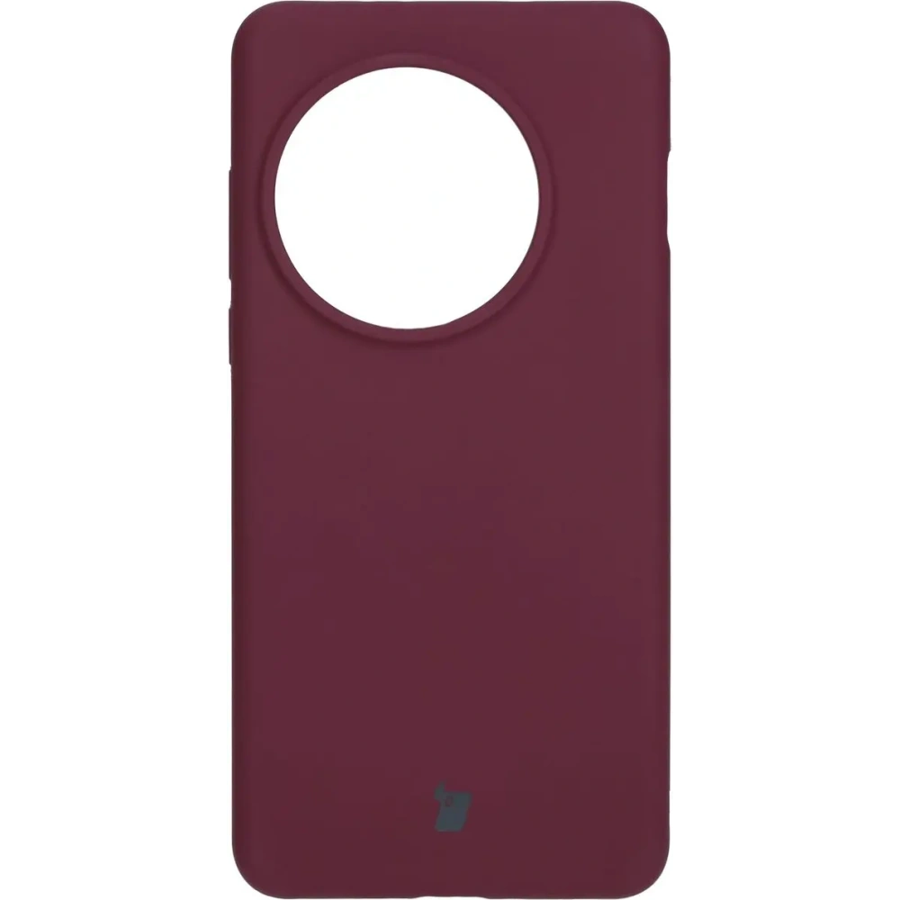 Silikonowe etui Bizon Soft Case do OnePlus 13 ciemnofioletowe
