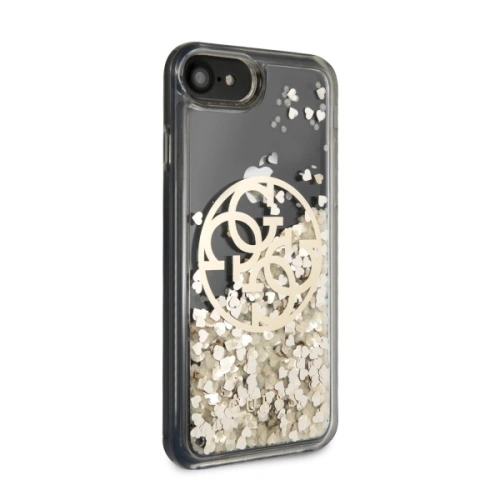 Kup Guess Apple Case GUHCI8LGGITDGO iPhone SE 2022/SE 2020/8/7 gold/gold hartes Case Circle Liquid Glitter - GUE467GLD - {ean13} - Sklep Home Screen