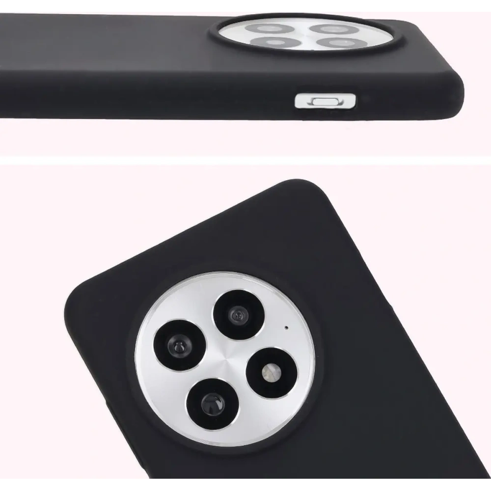 Silikonowe etui Bizon Soft Case do OnePlus 13 czarne