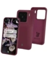 Silikonowe etui Bizon Soft Case do Xiaomi 15 ciemnofioletowe