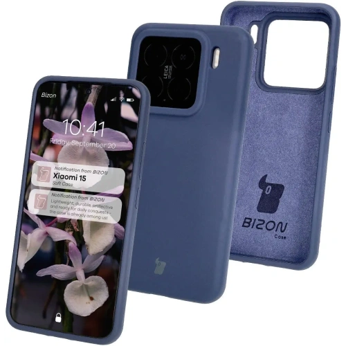 Kup Bizon Soft Case Xiaomi 15 sötétkék - BIZ8454 - {ean13} - Sklep Home Screen