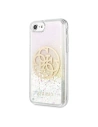 Kup Guess Apple Tasche GUHCI8LGIRGP iPhone SE 2022/SE 2020/8/7 Hartschalenetui Liquid Glitter 4G Circle - GUE468 - {ean13} - Sklep Home Screen