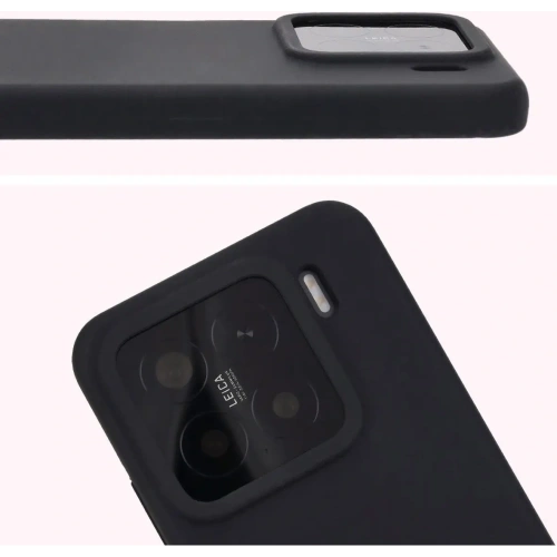 Kup Silikonowe etui Bizon Soft Case do Xiaomi 15 czarne - BIZ8456 - {ean13} - Sklep Home Screen