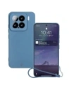 Bizon Case Silicone Magnetic Sq Xiaomi 15 sötétkék