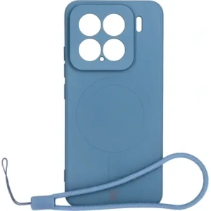 Kup Bizon Case Silicone Magnetic Sq Xiaomi 15 albastru marin - BIZ8459 - {ean13} - Sklep Home Screen