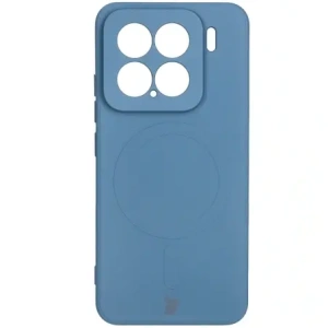 Kup Silikonowe etui z pierścieniem magnetycznym Bizon Case Silicone Magnetic Sq do Xiaomi 15 granatowe - BIZ8459 - {ean13} - Sklep Home Screen