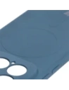 Kup Silikonowe etui z pierścieniem magnetycznym Bizon Case Silicone Magnetic Sq do Xiaomi 15 granatowe - BIZ8459 - {ean13} - Sklep Home Screen