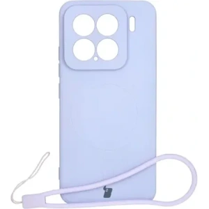 Kup Silikonowe etui z pierścieniem magnetycznym Bizon Case Silicone Magnetic Sq do Xiaomi 15 jasnofioletowe - BIZ8460 - {ean13} - Sklep Home Screen
