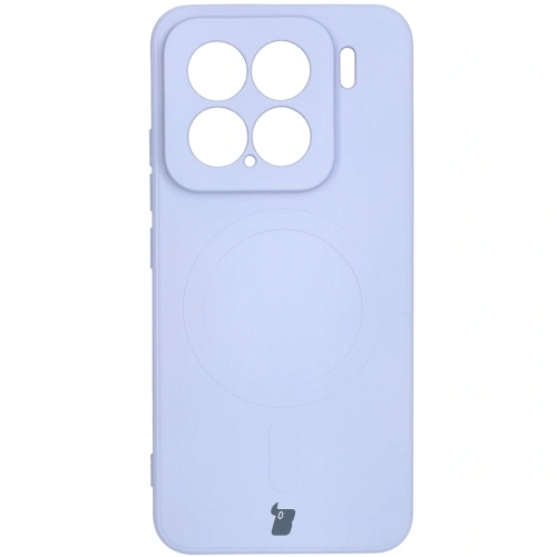 Kup Silikonový obal s magnetickým kroužkem Bizon Case Silicone Magnetic Sq pro Xiaomi 15 jasně fialový - BIZ8460 - {ean13} - Sklep Home Screen