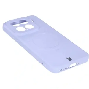 Kup Silikonowe etui z pierścieniem magnetycznym Bizon Case Silicone Magnetic Sq do Xiaomi 15 jasnofioletowe - BIZ8460 - {ean13} - Sklep Home Screen