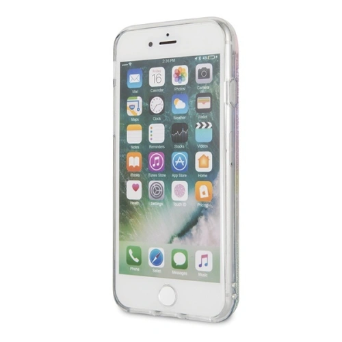 Kup Guess Apple Tasche GUHCI8LGIRGP iPhone SE 2022/SE 2020/8/7 Hartschalenetui Liquid Glitter 4G Circle - GUE468 - {ean13} - Sklep Home Screen