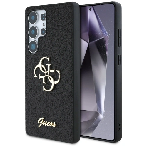 Kup Etui Guess Fixed Glitter Big 4G Metal Logo do Samsung Galaxy S25 Ultra czarny - GUE4303 - {ean13} - Sklep Home Screen