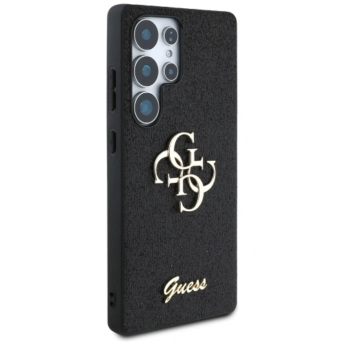 Kup Guess Glitter Fixat Mare 4G Logo Metalic Samsung Galaxy S25 Ultra negru - GUE4303 - {ean13} - Sklep Home Screen