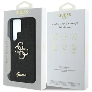 Kup Etui Guess Fixed Glitter Big 4G Metal Logo do Samsung Galaxy S25 Ultra czarny - GUE4303 - {ean13} - Sklep Home Screen