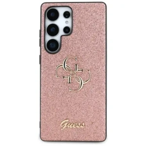 Kup Etui Guess Fixed Glitter Big 4G Metal Logo do Samsung Galaxy S25 Ultra różowy - GUE4304 - {ean13} - Sklep Home Screen