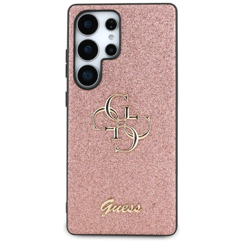 Kup Etui Guess Fixed Glitter Big 4G Metal Logo do Samsung Galaxy S25 Ultra różowy - GUE4304 - {ean13} - Sklep Home Screen