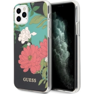 Kup Etui Guess GUHCN58IMLFL01 Apple iPhone 11 Pro czarny/black N°1 Flower Collection - GUE469BLK - {ean13} - Sklep Home Screen