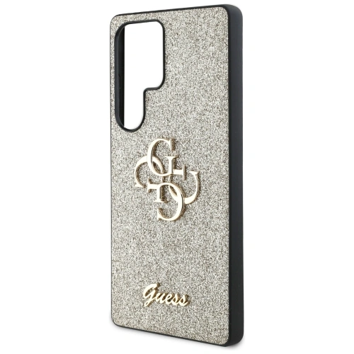 Kup Etui Guess Fixed Glitter Big 4G Metal Logo do Samsung Galaxy S25 Ultra złoty - GUE4305 - {ean13} - Sklep Home Screen