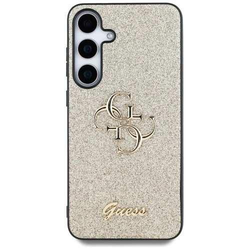 Kup Etui Guess Fixed Glitter Big 4G Metal Logo do Samsung Galaxy S25 złoty - GUE4306 - {ean13} - Sklep Home Screen