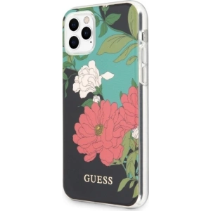 Kup Etui Guess GUHCN58IMLFL01 Apple iPhone 11 Pro czarny/black N°1 Flower Collection - GUE469BLK - {ean13} - Sklep Home Screen