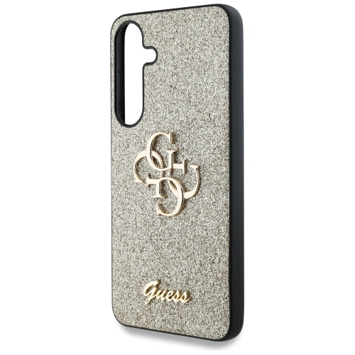 Buy Guess Fixed Glitter Big 4G Metal Logo Samsung Galaxy S25 gold - GUE4306 - {ean13} - Home Screen Store Europe