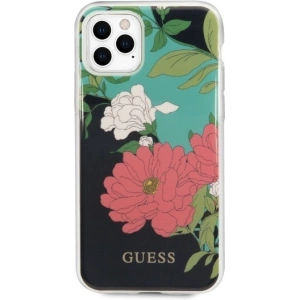 Kup Etui Guess GUHCN58IMLFL01 Apple iPhone 11 Pro czarny/black N°1 Flower Collection - GUE469BLK - {ean13} - Sklep Home Screen