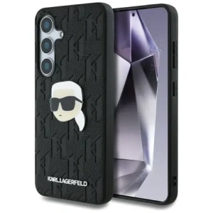 Kup Etui Karl Lagerfeld Leather Monogram Pin Logo Karl Head do Samsung Galaxy S25 czarny - KLD21899 - {ean13} - Sklep Home Screen