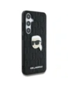 Kup Karl Lagerfeld Leder Monogram Pin Logo Karl Kopf Samsung Galaxy S25 schwarz - KLD21899 - {ean13} - Sklep Home Screen
