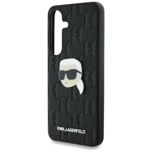 Kup Etui Karl Lagerfeld Leather Monogram Pin Logo Karl Head do Samsung Galaxy S25 czarny - KLD21899 - {ean13} - Sklep Home Screen